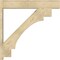 Ekena Millwork Merced Block Rough Sawn Outlooker, Douglas Fir, 8"W x 44"D x 44"H OUT08X44X44MRC05RDF - alternate 2